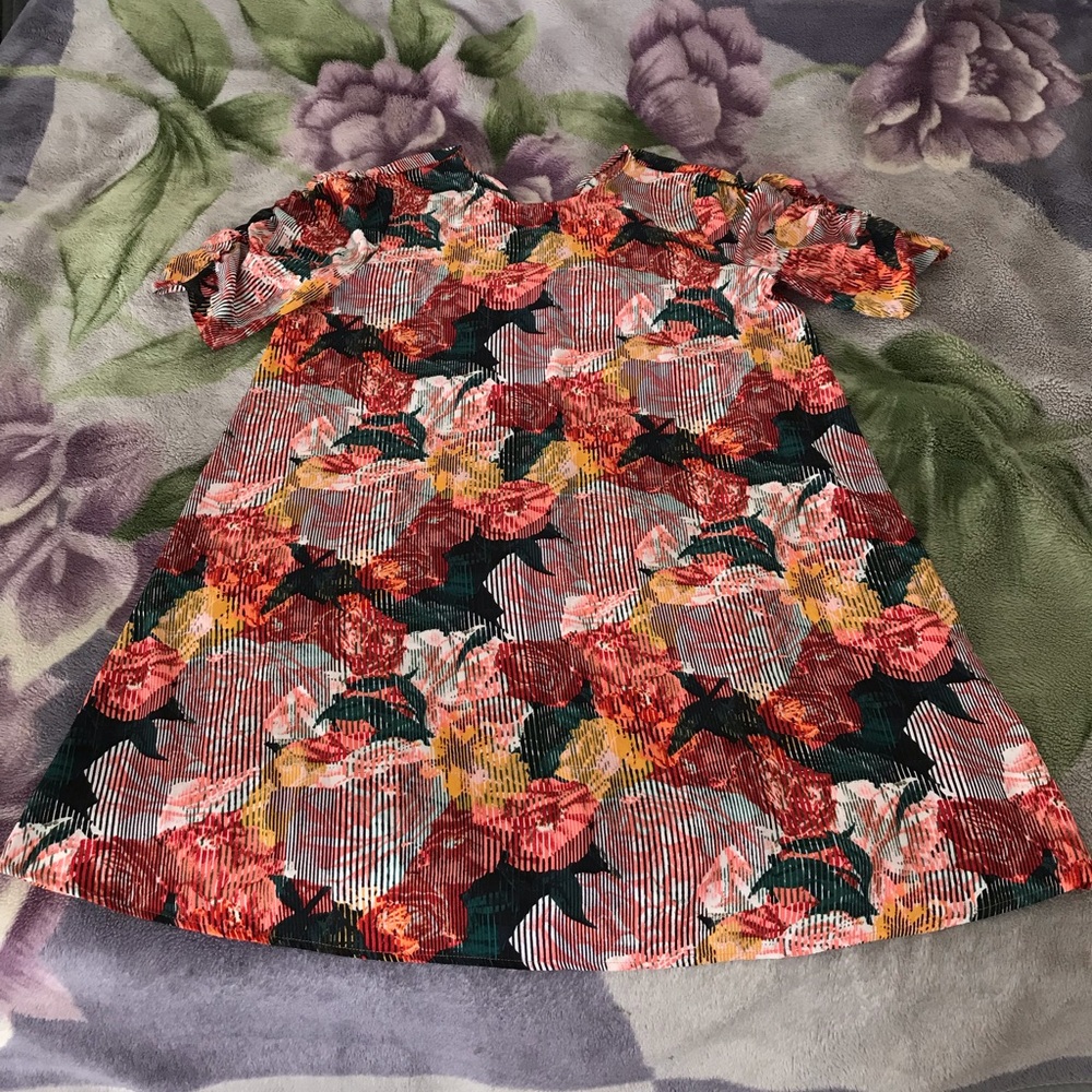 Halogen Plus Size Multicolor Mini Dress - Picture 5 of 11